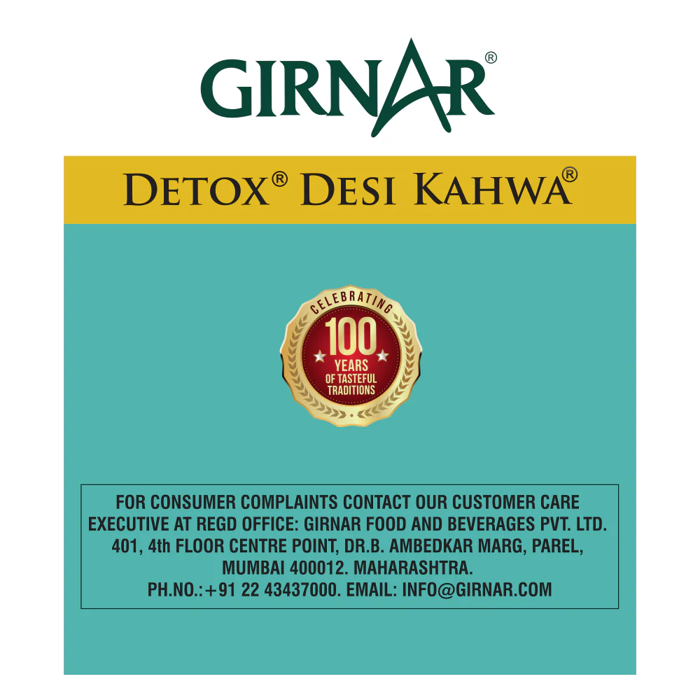 Bolsitas de Té Verde Girnar - Detox / Desi Kahwa