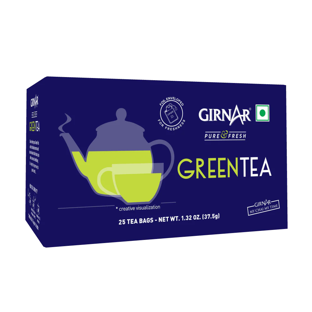 Bolsitas de té verde Girnar