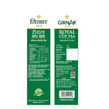 Té de taza real de Girnar