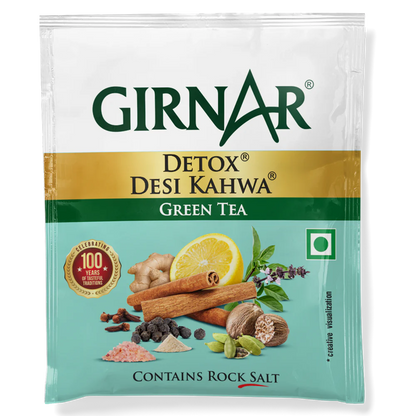 Girnar Green Tea Bags - Detox / Desi Kahwa (36 Bags)