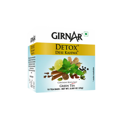 Bolsitas de Té Verde Girnar - Detox / Desi Kahwa 