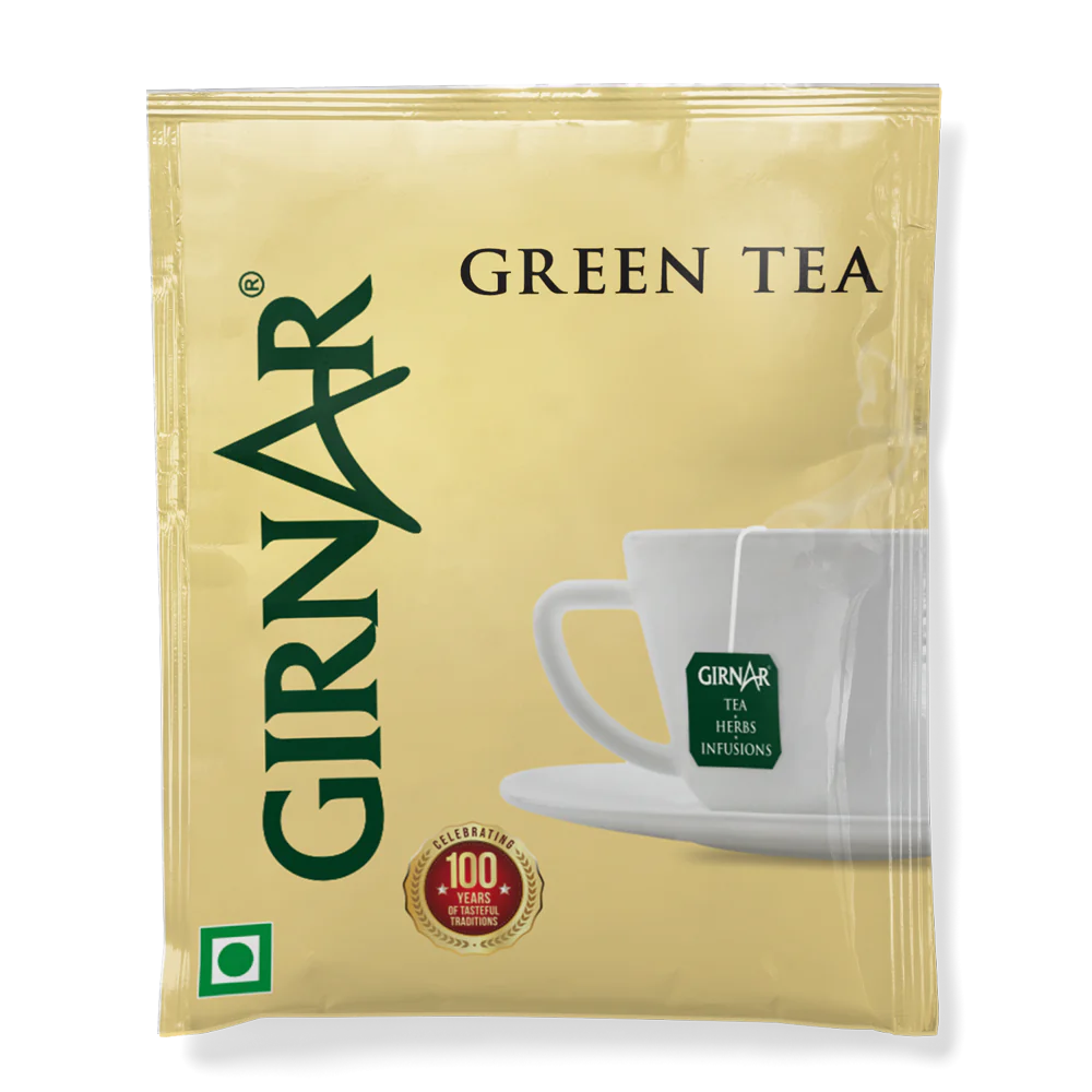 Bolsitas de té verde Girnar 