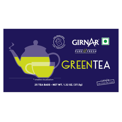 Bolsitas de té verde Girnar 