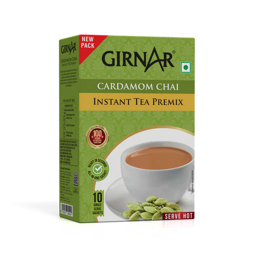 Premezcla de té instantáneo Girnar con cardamomo 