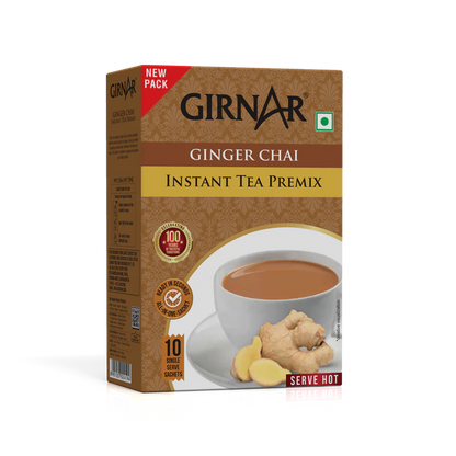 Premezcla de té instantáneo Girnar con jengibre 