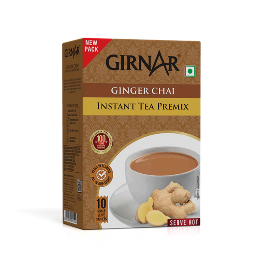 Premezcla de té instantáneo Girnar con jengibre 
