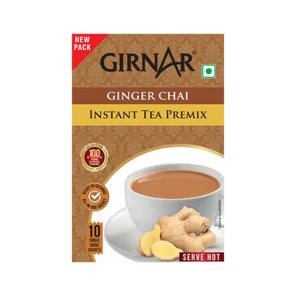 Premezcla de té instantáneo Girnar con jengibre 