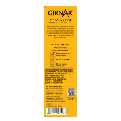 Premezcla de té instantáneo Girnar con masala 