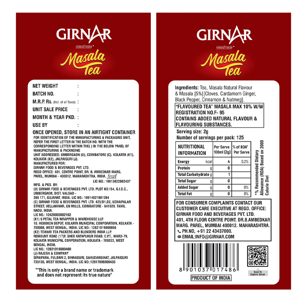 Girnar Masala Tea